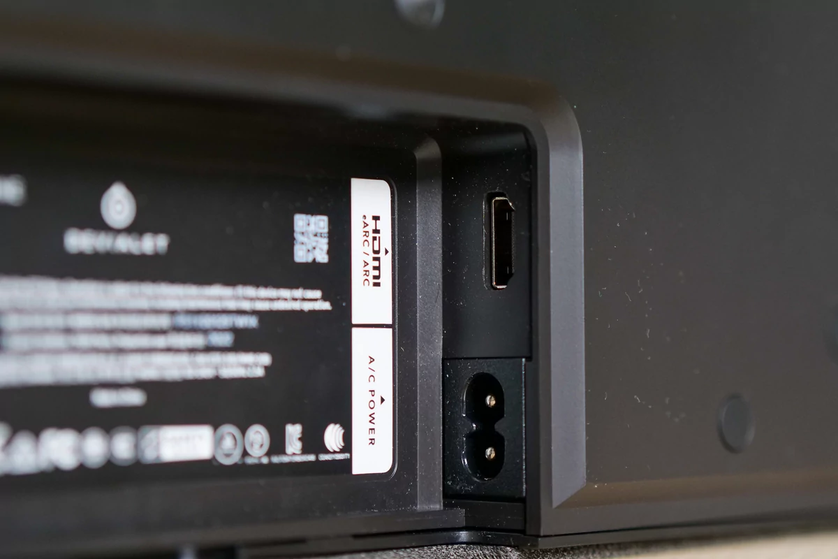 Test Devialet Dione HDMI ARC
