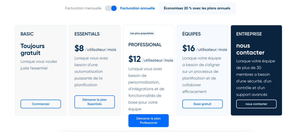 Calendly screen 1