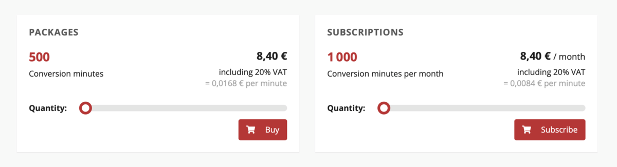 Cloudconvert screen 2