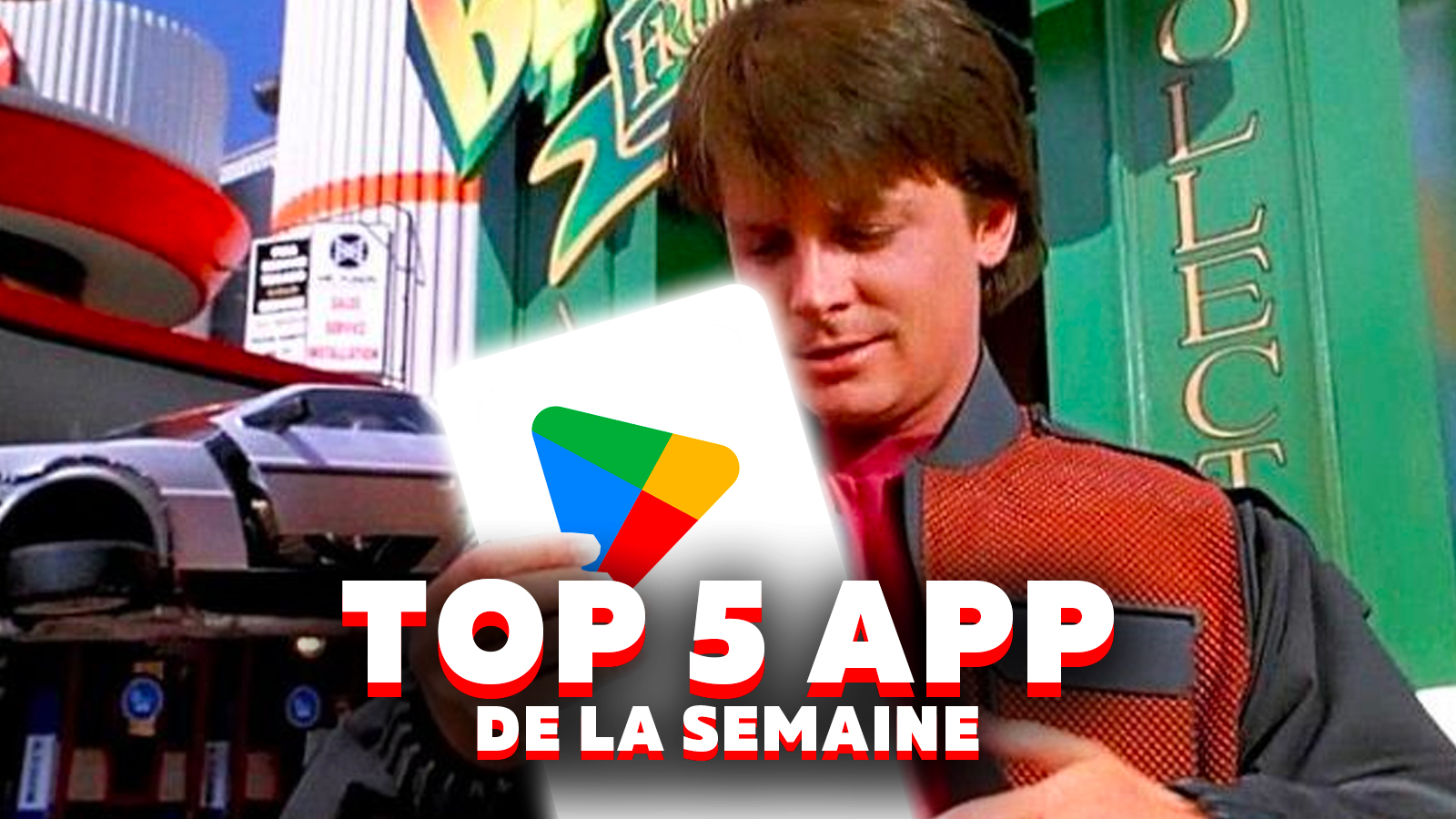 Top 5 des applications à tester son smartphone cette semaine !