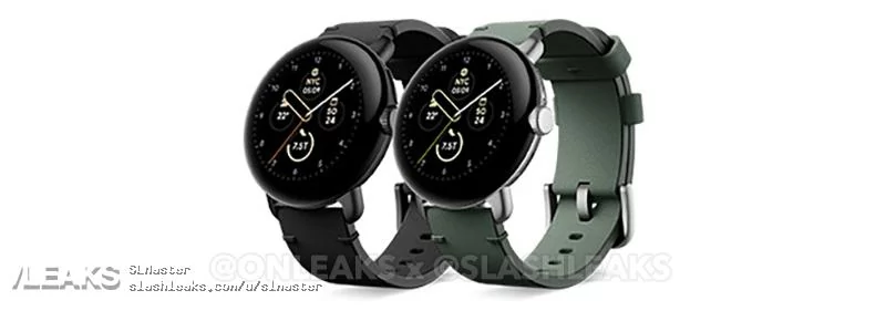 Google Pixel Watch bracelets © © OnLeaks / Slashleaks