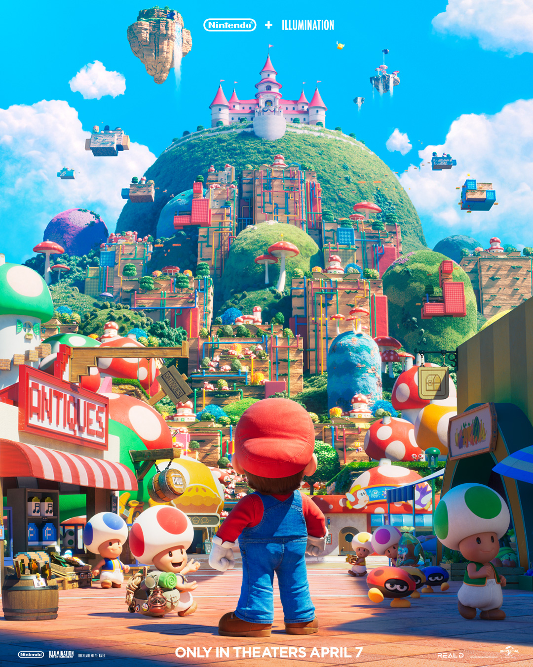 Super Mario film affiche © © Nintendo / Illumination
