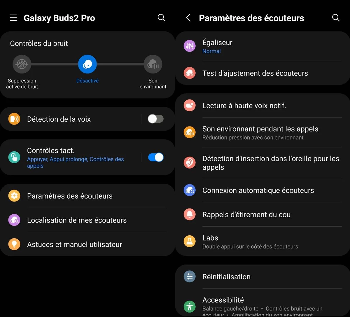 TEST Ecouteurs Antibruit SAMSUNG BUDS 2 PRO (avec NOUVEAU Codec