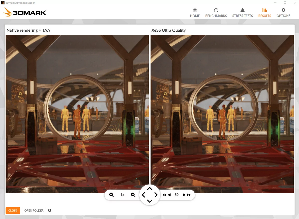 3DMark Intel XeSS Frame Inspector © UL