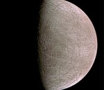 Des images inédites de la lune Europe grâce à la mission Juno de la NASA