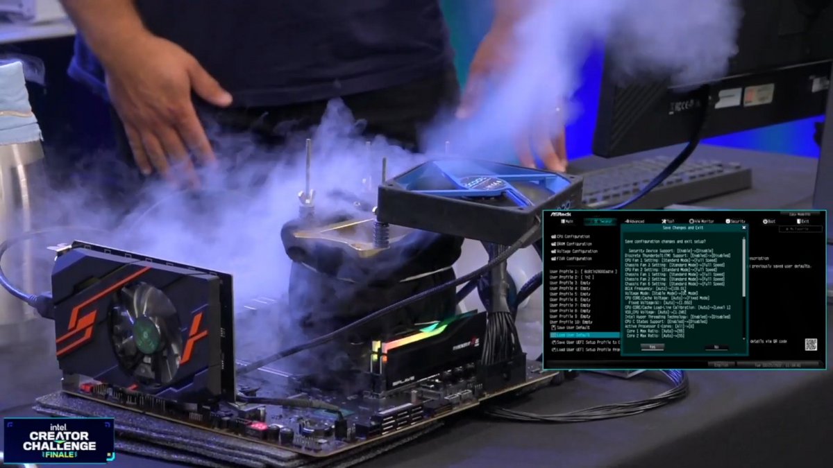 Intel Core i9-13900K @ 8,2 GHz © Videocardz