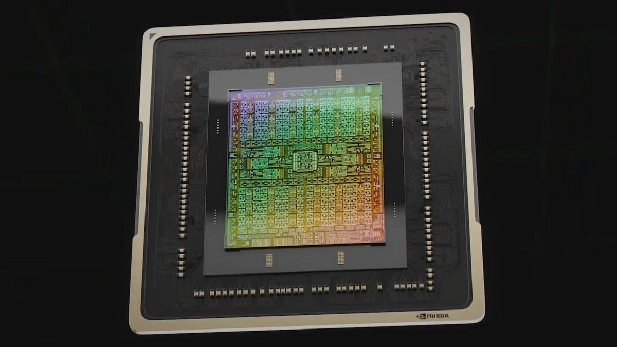 Le GPU AD102 dans toute sa superbe © NVIDIA
