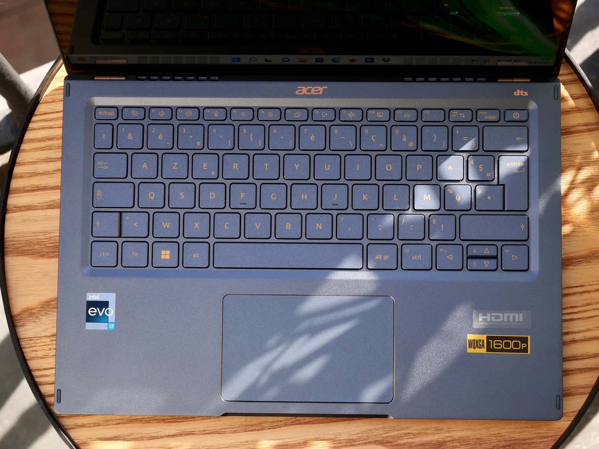 Acer Swift 5 2022-10 © © Nathan Le Gohlisse pour Clubic
