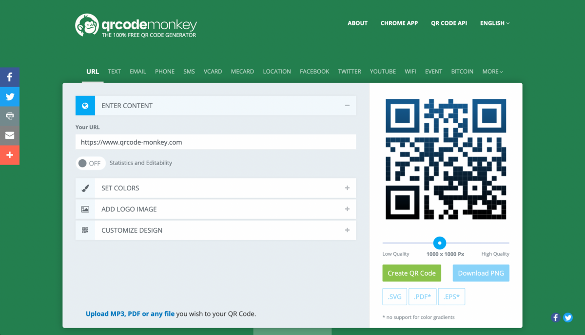 QRcode monkey screen 1