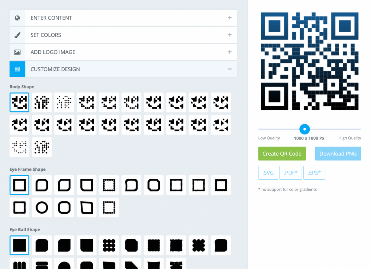 QRcode monkey screen 2