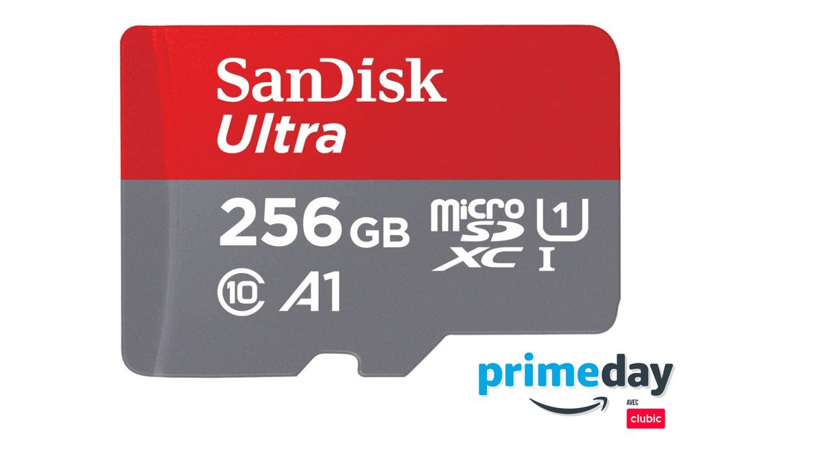 La carte microSDXC SanDisk Ultra 256 Go