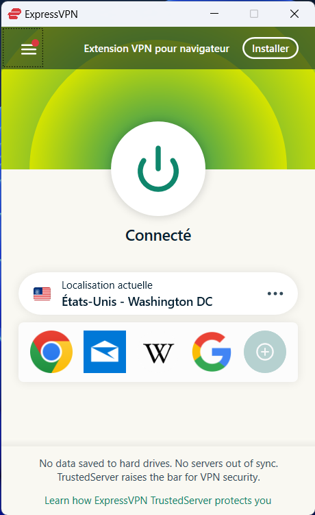 expressvpn 2022 © clubic.com
