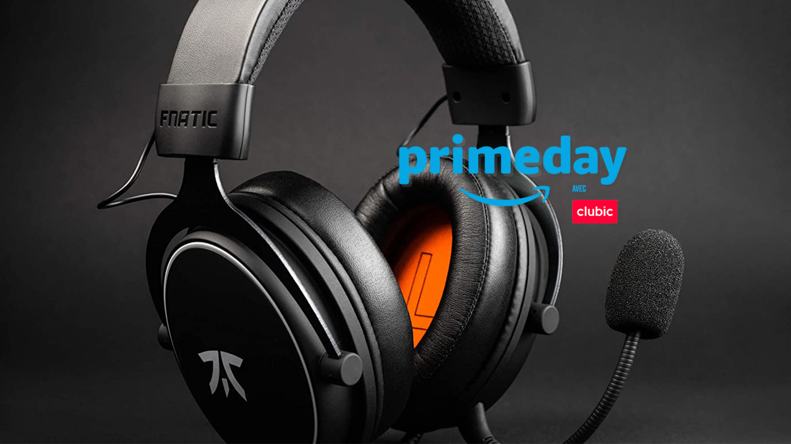 brade le casque gamer Fnatic React pendant le Prime Day