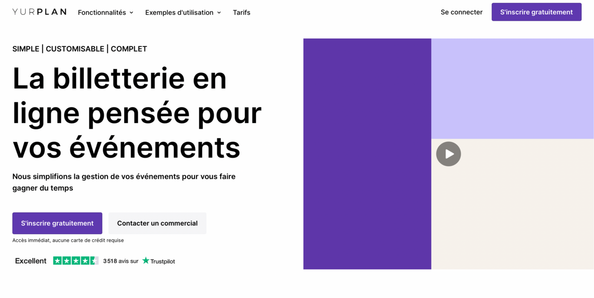 Yurplan screen 1