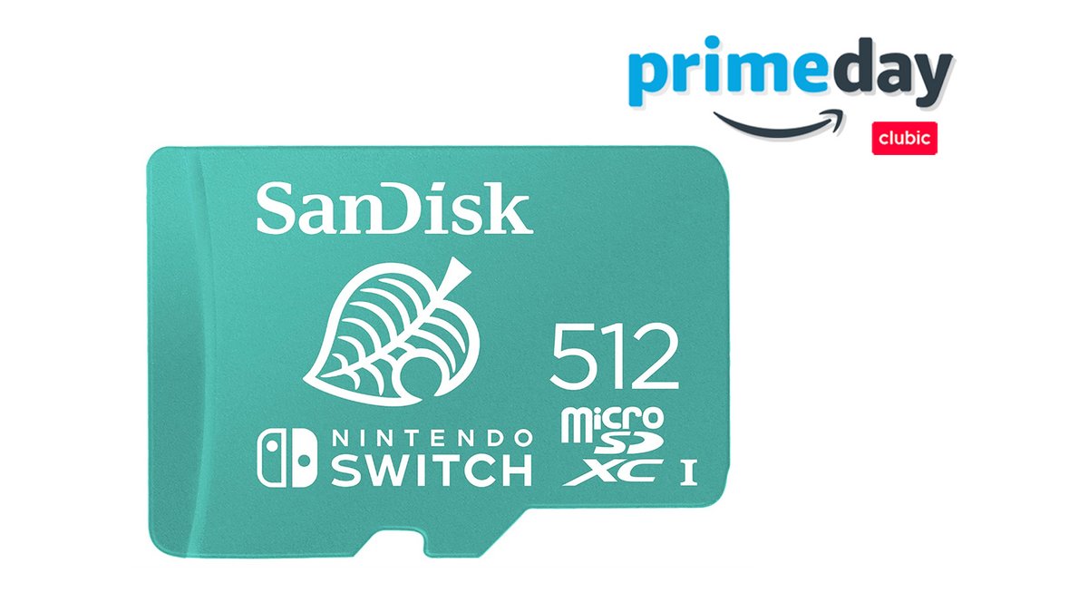 La carte microSD SanDisk Nintendo 512 Go