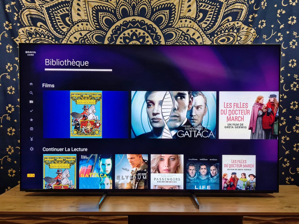 Test Sony Bravia XR-65X95K © Matthieu Legouge