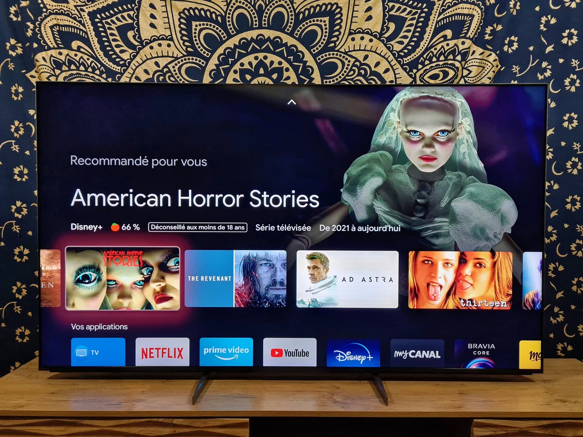 Test Sony Bravia XR-65X95K © Matthieu Legouge