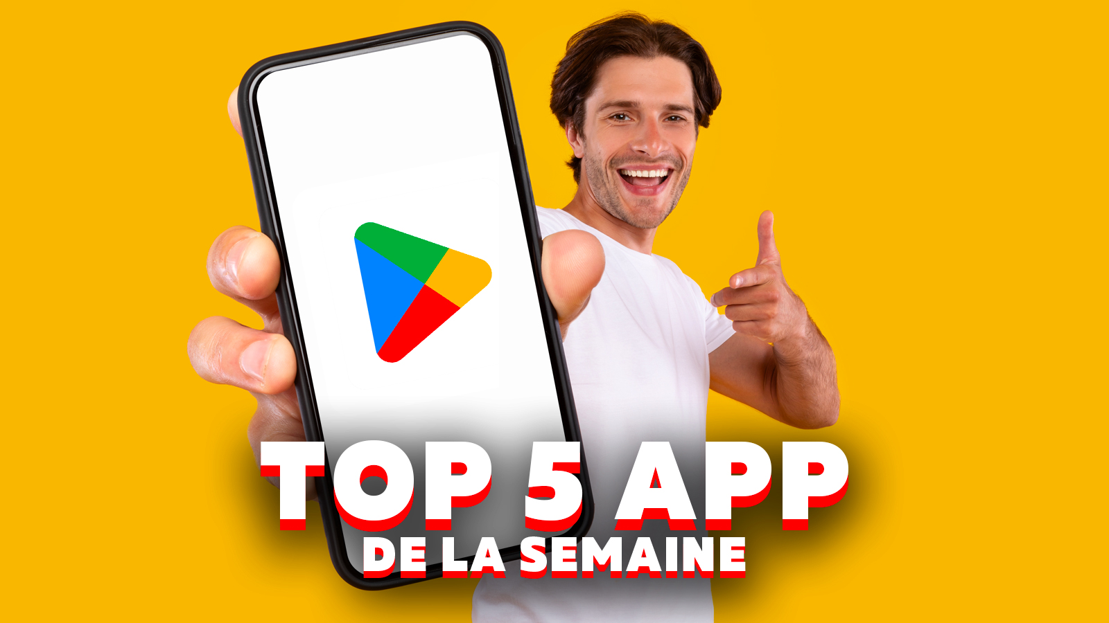 Top 5 des applications à essayer ce week-end sur votre smartphone !