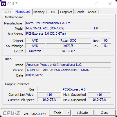 AMD Ryzen 9 7900X © Nerces