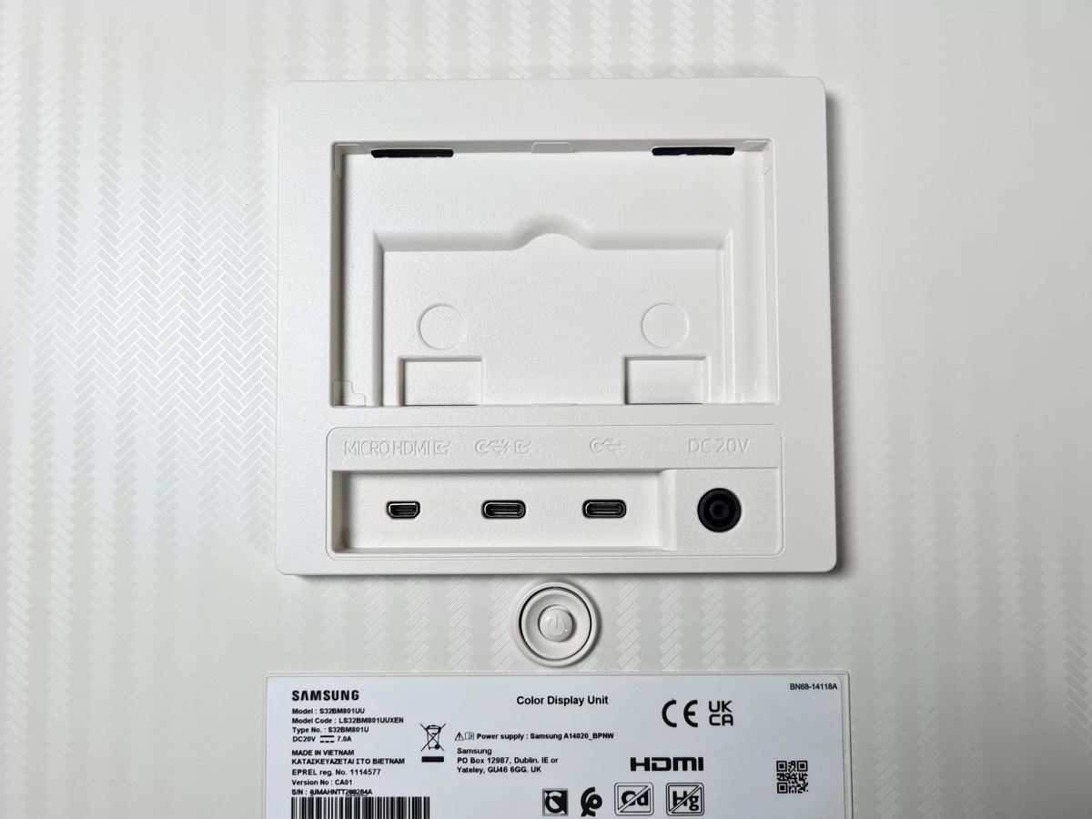 Test Samsung Smart Monitor M8 © Matthieu Legouge