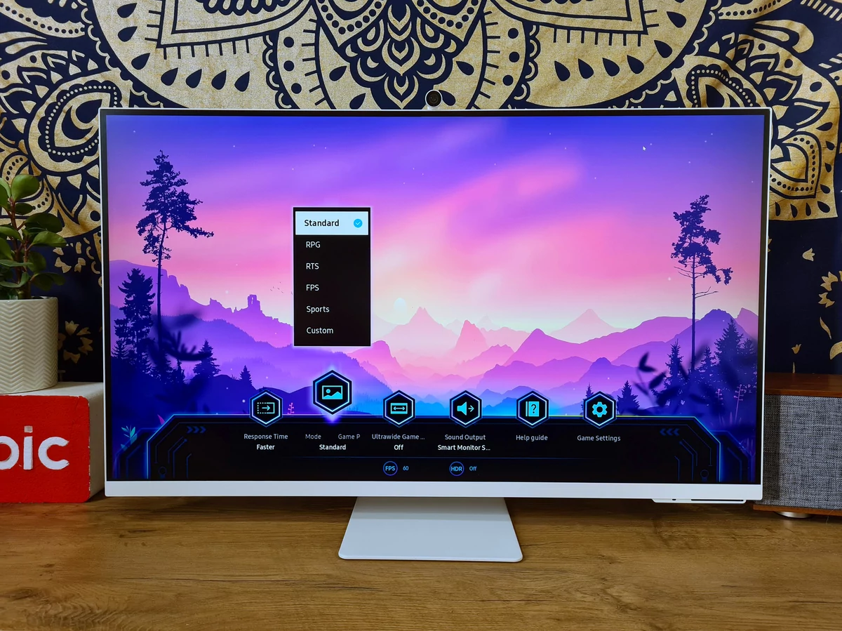Test Samsung Smart Monitor M8 © Matthieu Legouge