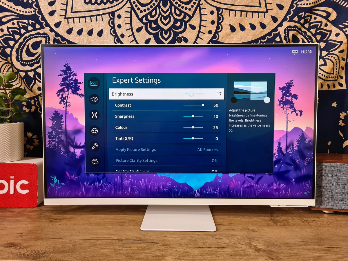 Test Samsung Smart Monitor M8 © Matthieu Legouge