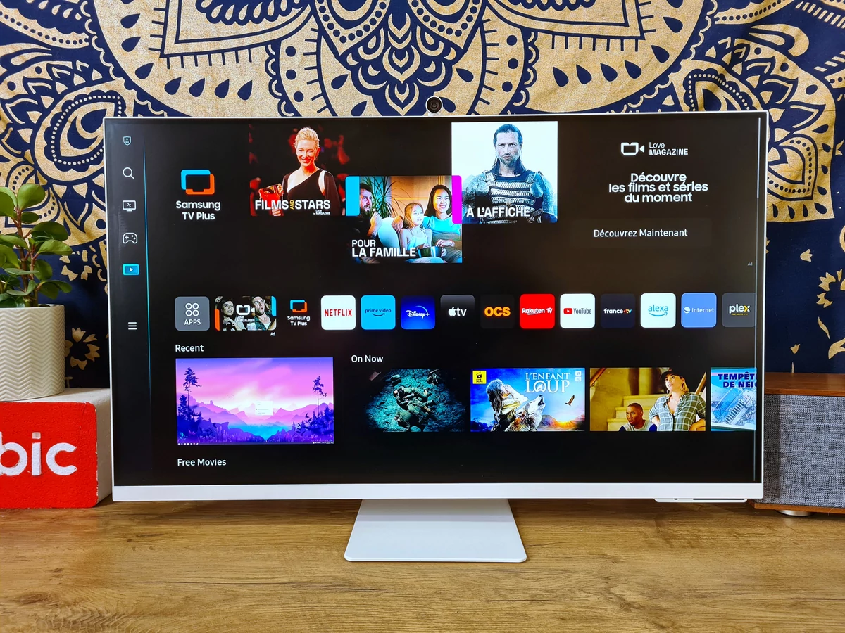 Test Samsung Smart Monitor M8 © Matthieu Legouge