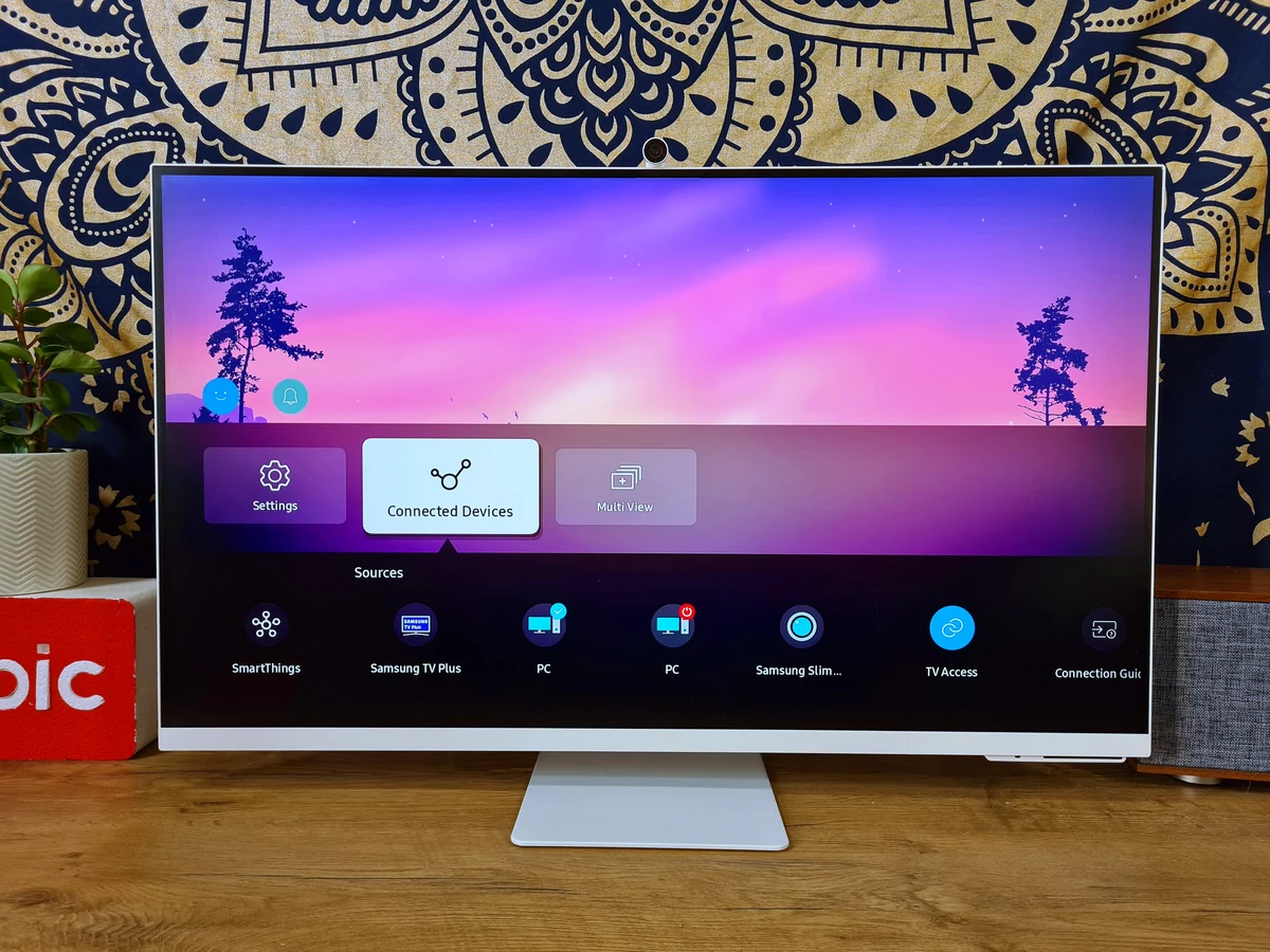 Test Samsung Smart Monitor M8 © Matthieu Legouge