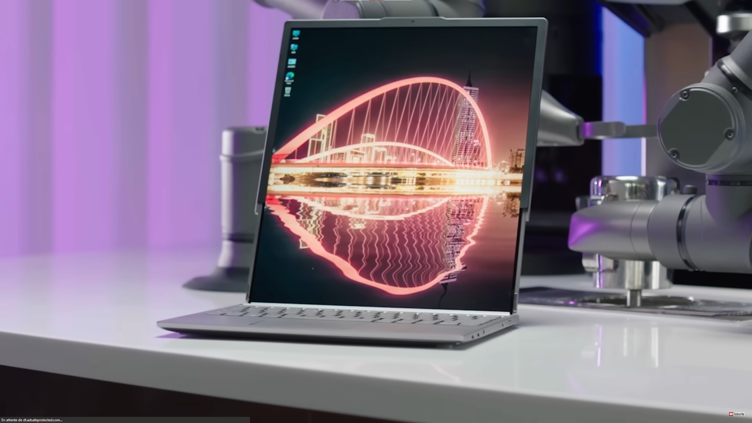 Découvrez ce concept de PC portable Lenovo dont l'écran s'agrandit à volonté