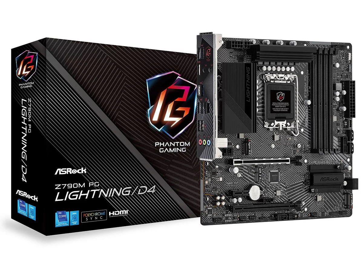 ASRock_3 - ASRock Z790M PG Lightning D4 © Nerces