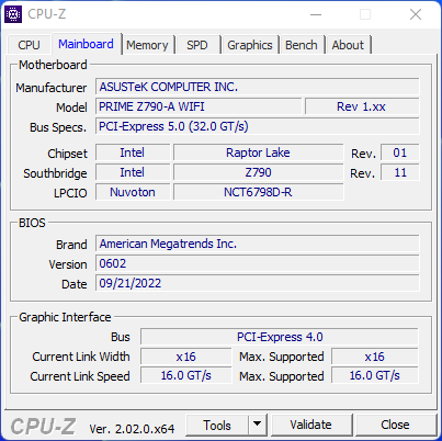 Intel Raptor Lake Core i9-13900K © Nerces