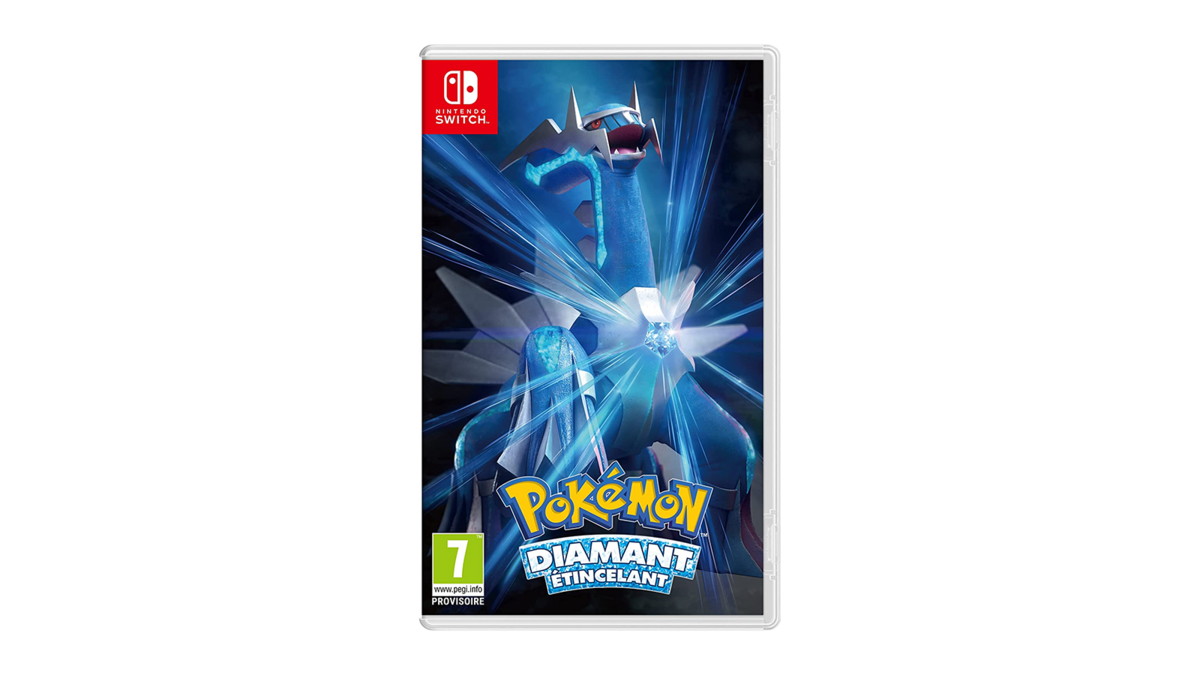 Le jeu Pokémon Diamant Étincelant sur Switch