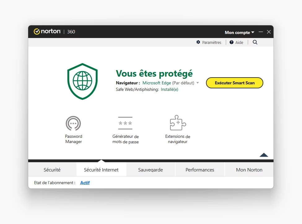 Norton 360 Advanced © Clubic.com/Stephane Ruscher