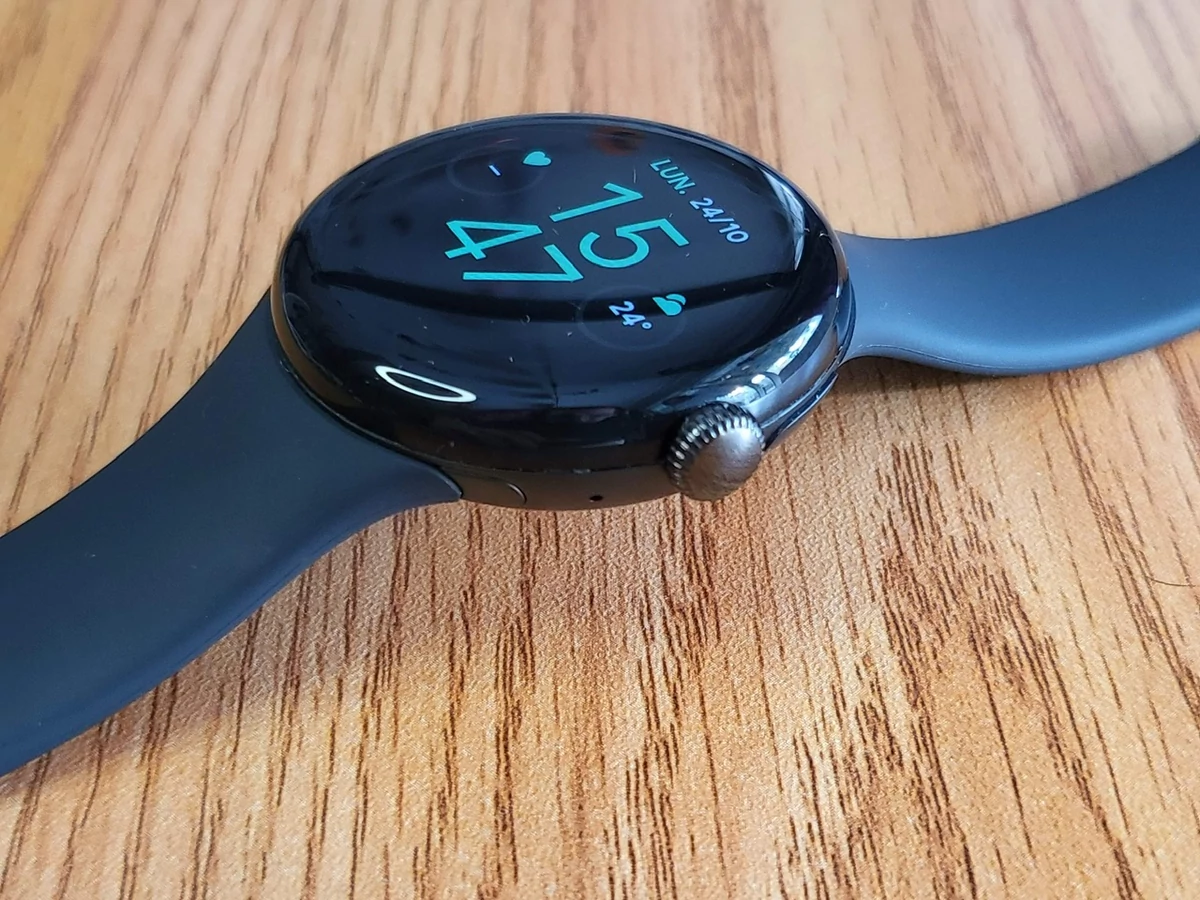 Pixel Watch - Bouton © Johan Gautreau
