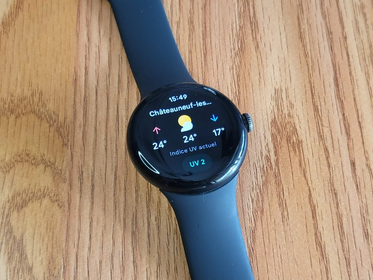 Pixel Watch - Météo © Johan Gautreau