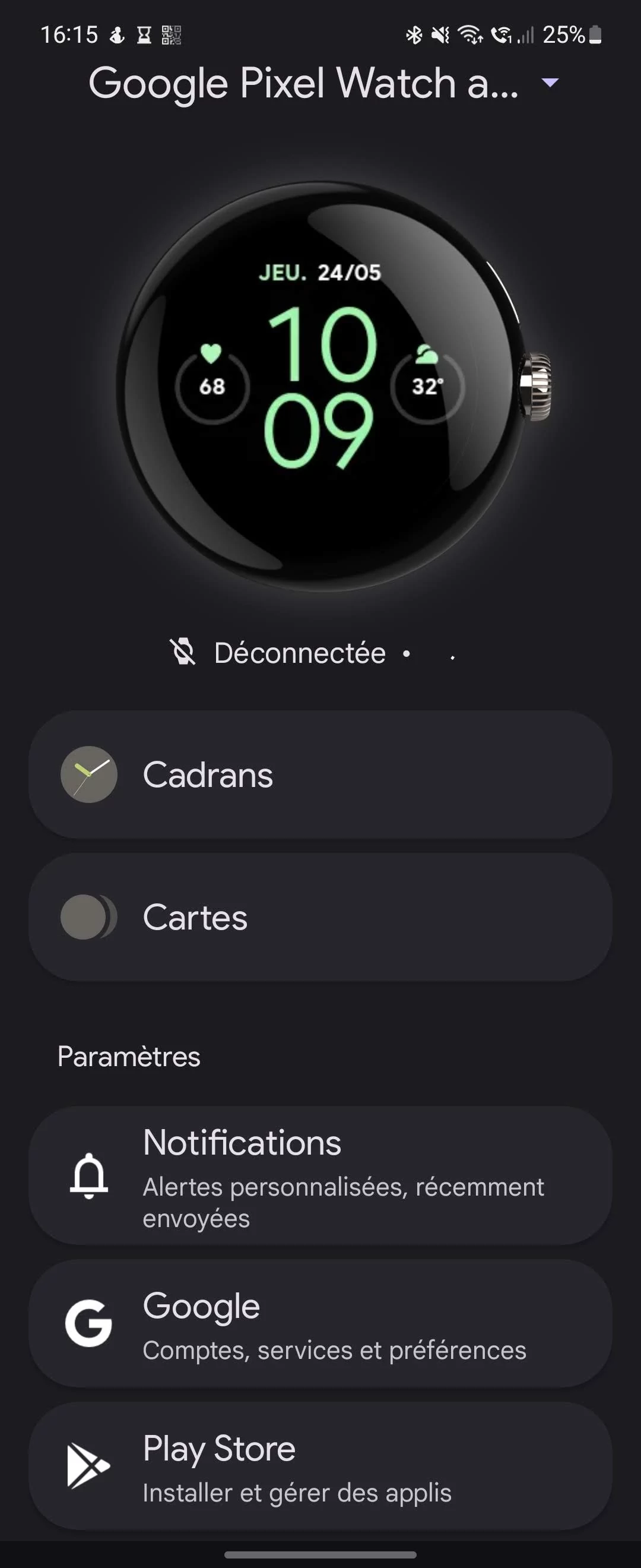 Pixel Watch - App 1 © Johan Gautreau