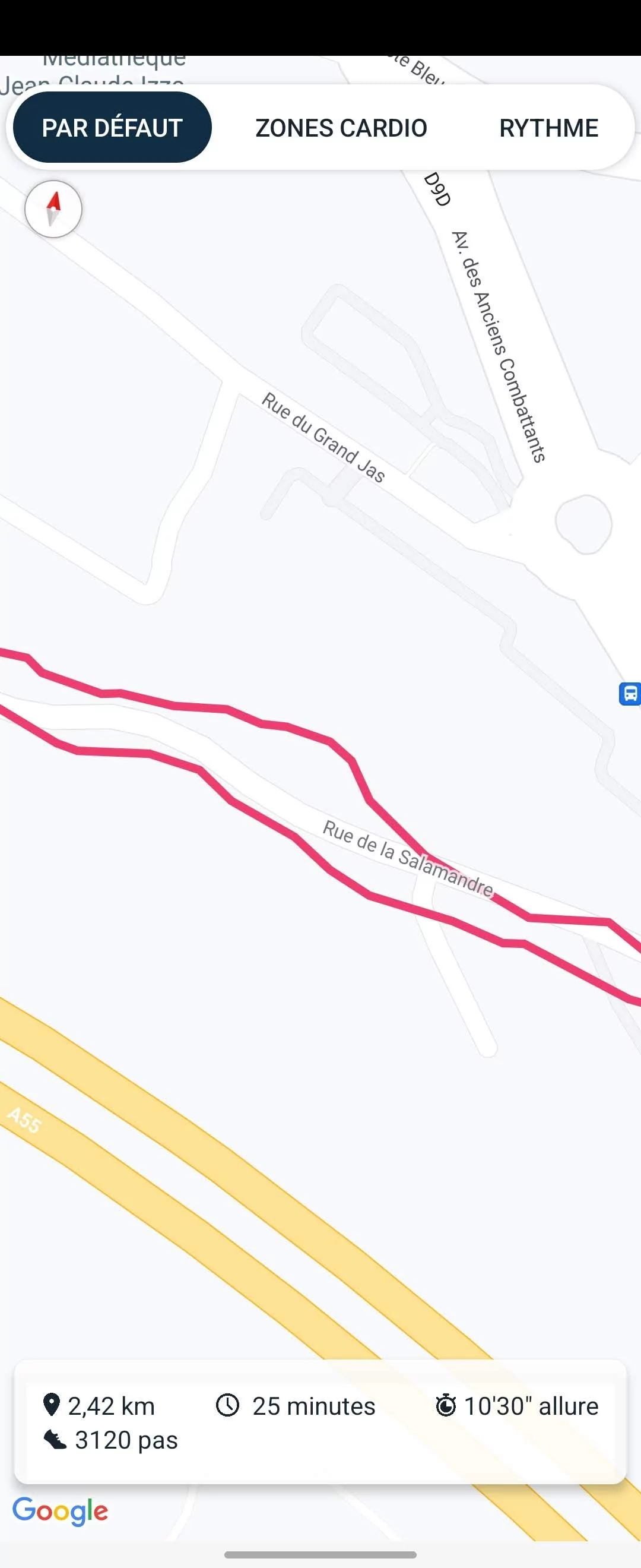 Pixel Watch - GPS 1 © Johan Gautreau