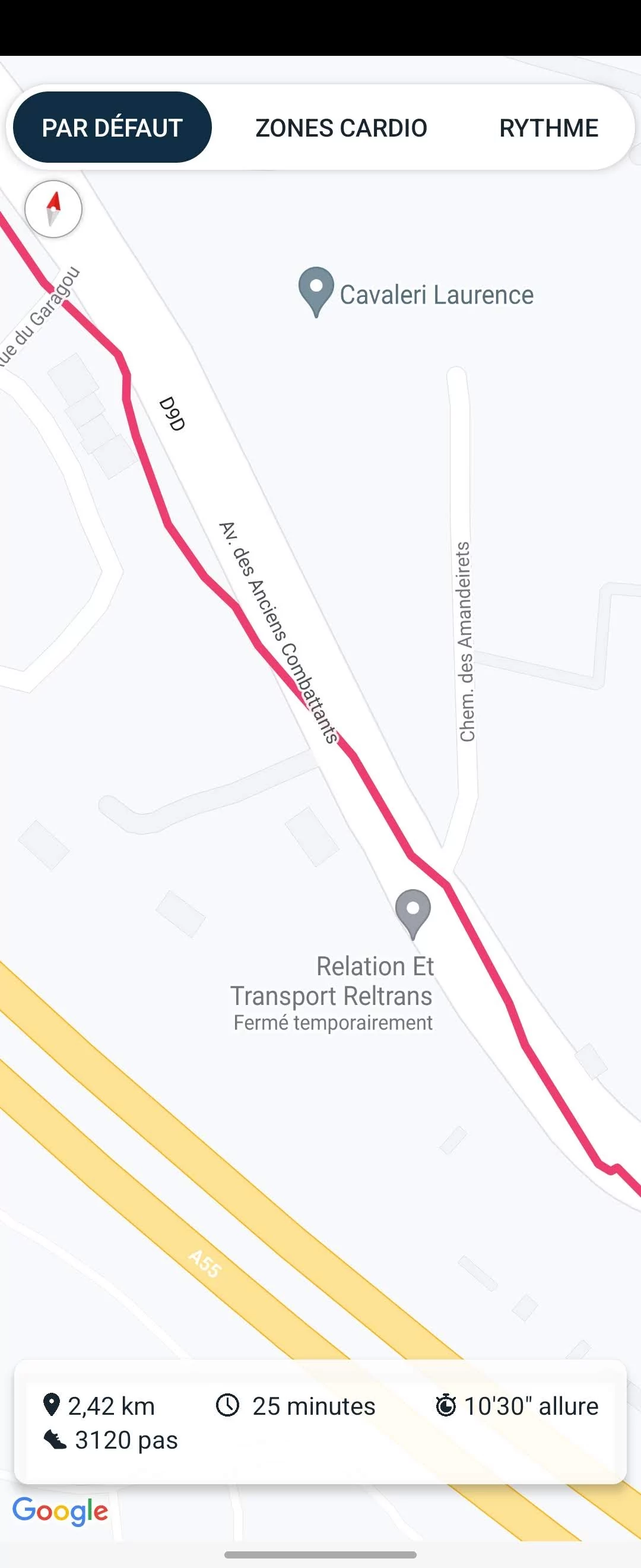 Pixel Watch - GPS 2 © Johan Gautreau