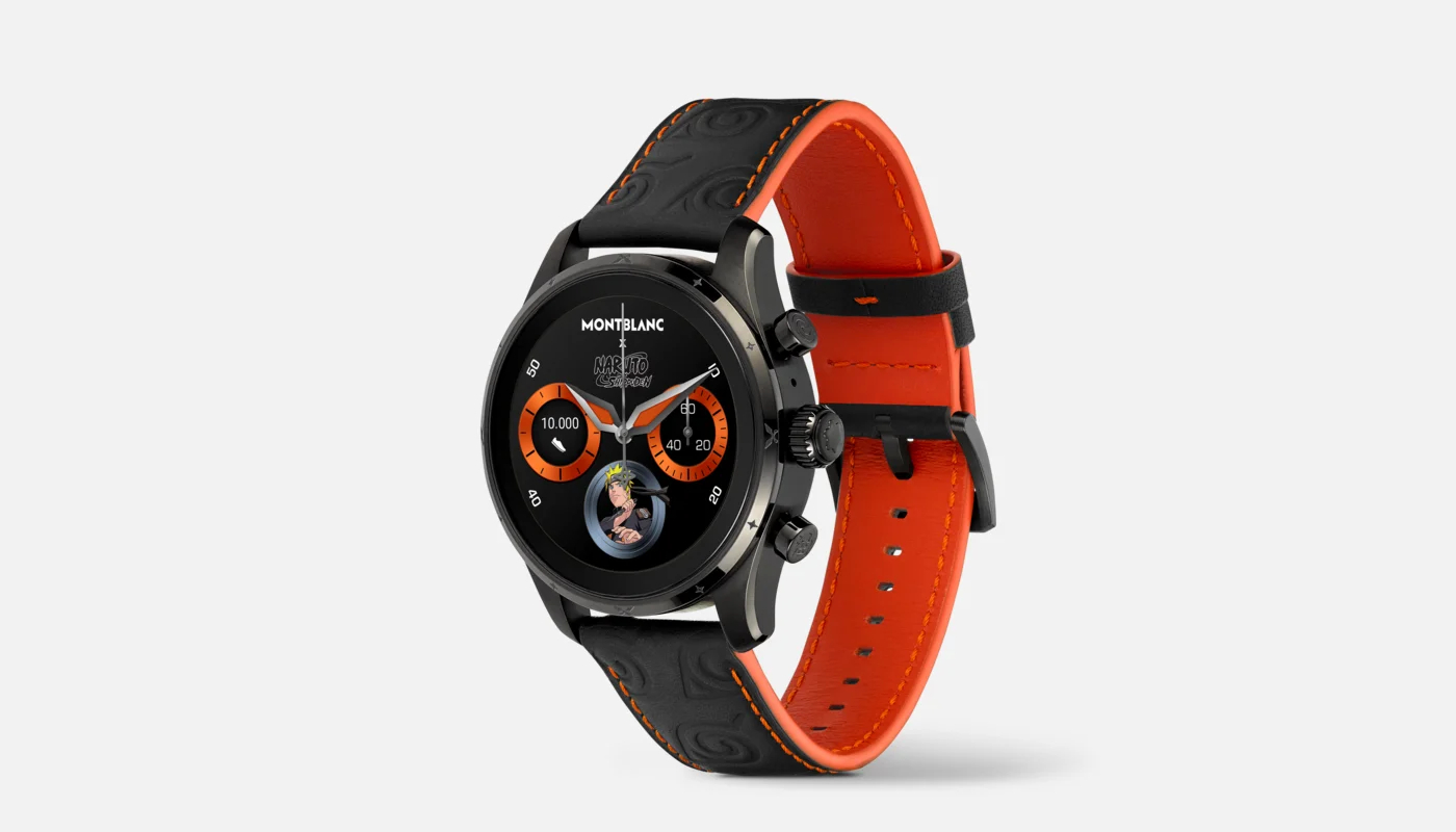 Découvrez la nouvelle montre connectée Montblanc dédiée à... Naruto !
