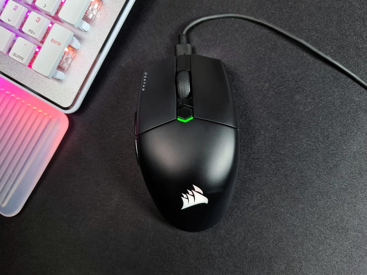Test Corsair Katar Elite Wireless © Matthieu Legouge