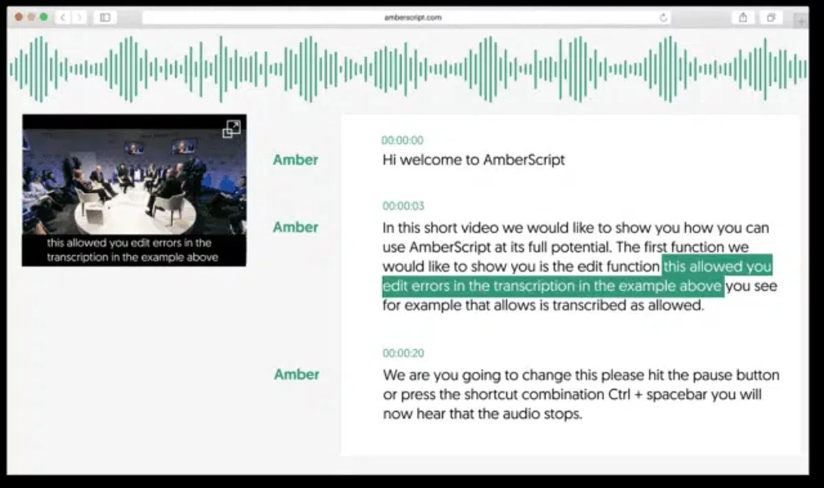 Amberscript © Amberscript