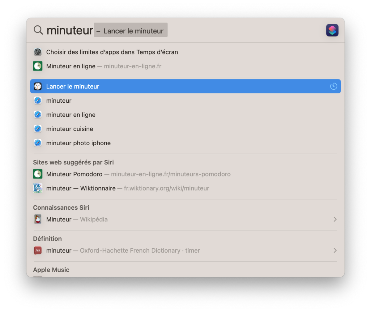 macOS Ventura Spotlight © Mathieu Grumiaux pour Clubic
