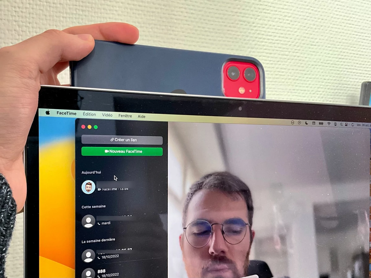 macOS Ventura FaceTime © Mathieu Grumiaux pour Clubic