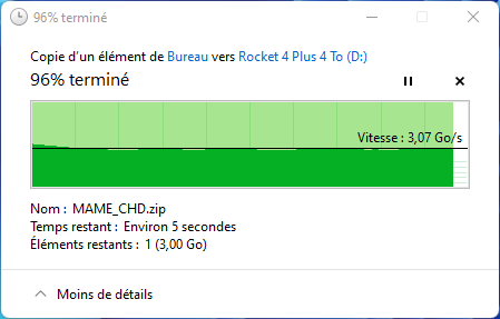 Sabrent Rocket 4 Plus 4 To (176L) © Nerces