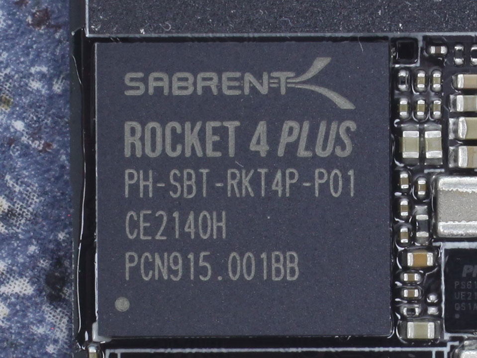 Sabrent Rocket 4 Plus 4 To (176L) © TechPowerUp