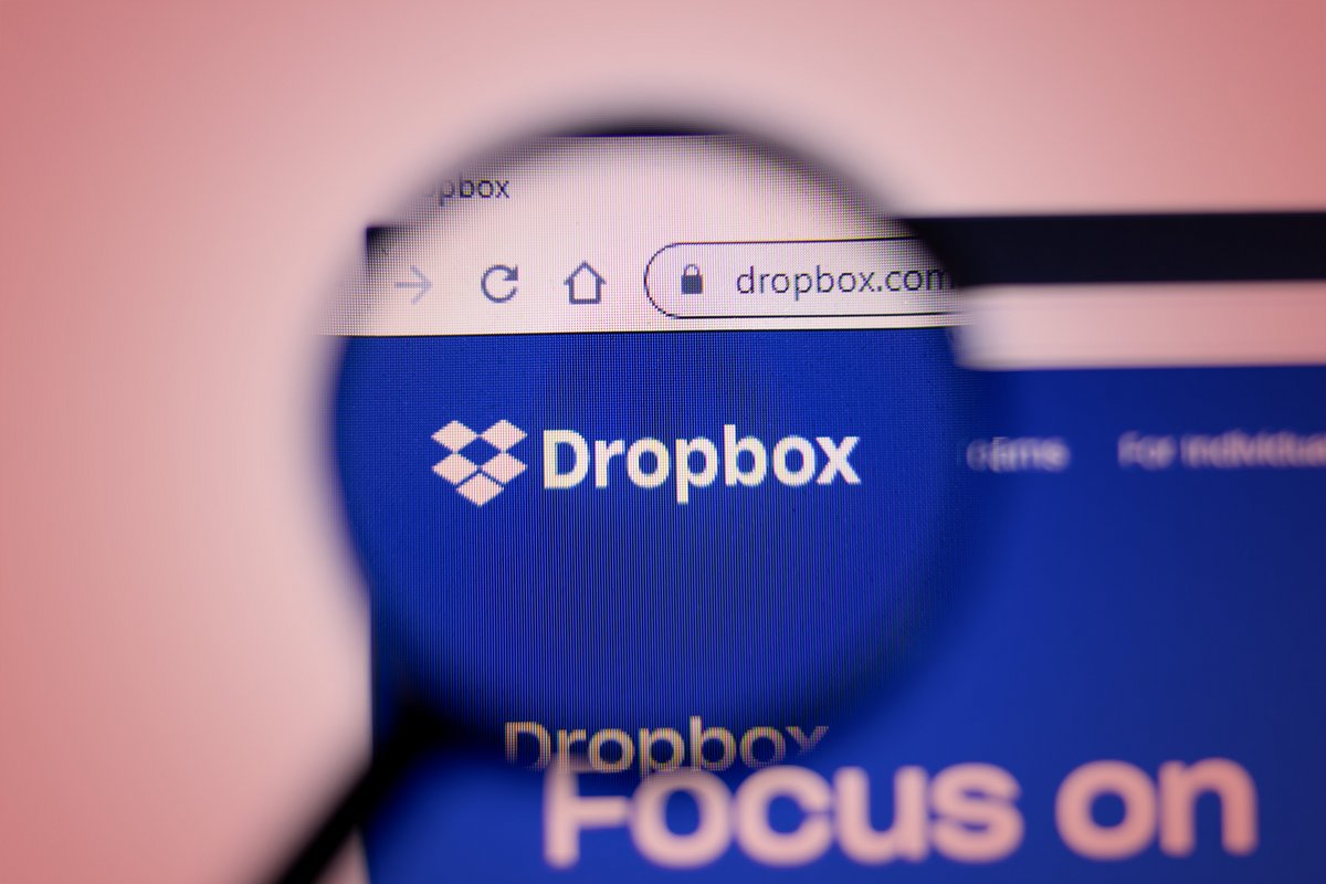 Dropbox alerte © Shutterstock