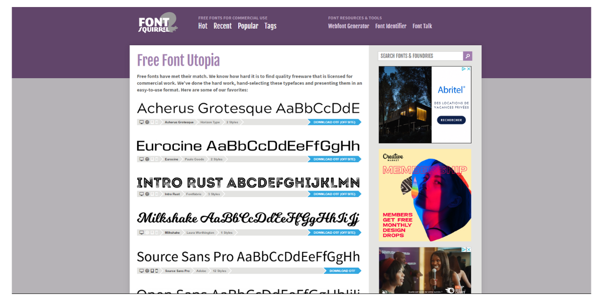 Font Squirrel 1 © © Font Squirrel
