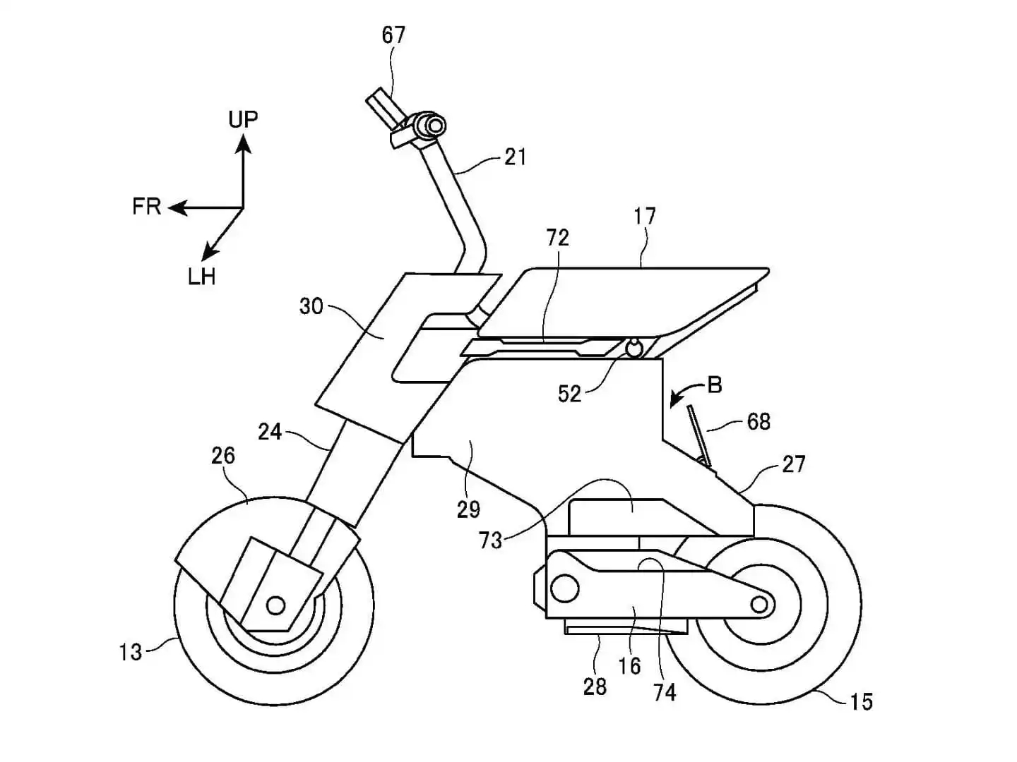Honda brevète un concept de petite moto électrique absolument fou, vous voulez voir ça dans le futur !
