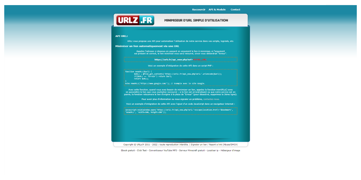 URLZ 2 © © URLz.fr