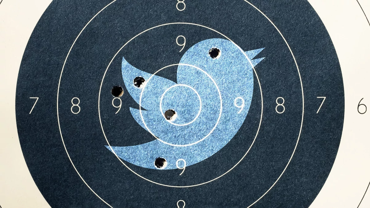 Twitter cible © Shutterstock x Clubic.com